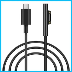 【迅速発送】Surface Pro USB-C 充電ケーブル 15V PD充電対応 Type C Microsoft Surface Pro 6/ Pro 5/ Pro 4/ Pro 3/ Surface Go/Surface Laptop 対応 USB-C