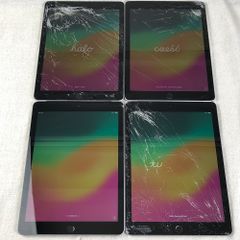 ◆ジャンク品・本体のみ◆【4点セット】Apple iPad 第6世代 Wi-Fi+Cellular 128GB（A1954）【大きな割れ・不具合あり 他】/TL-JUNK-250736
