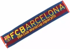 【中古】タオル・手ぬぐい FCバルセロナ タオルマフラー 「2011 FIFAワールドカップ」