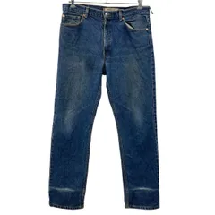 Levi's 505 デニムパンツ W36 インディゴブルー リーバイス ジップアップ レギュラーフィット コットン100% カジュアル ジーンズ 2509-698