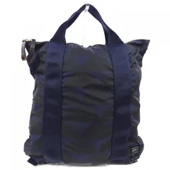 美品　マルニポーター　バックパック　ナイロン　ネイビーチェック MARNI 【並行輸入品】MARNIxPORTER マルニxポーター トート