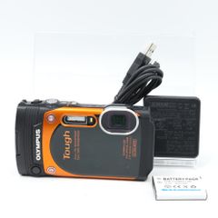 【良品】OLYMPUS デジタルカメラ STYLUS TG-860 Tough オレンジ 防水性能15ｍ 可動式液晶モニター TG-860 ORG
