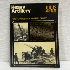 Heavy Artillery WW2 FACT FILES 洋書 迫撃砲 大砲 1975年 ミリタリー 資料