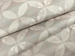 平和屋着物●本場大島紬　カタス７マルキ　七宝　正絹　逸品　AAAZ4959ph