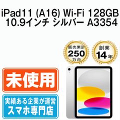 未開封】iPad 第1世代 128GB iPad11 (A16) Wi-Fi シルバー A3354
