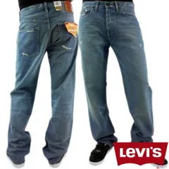 リーバイスプレミアム デニムパンツ クラッシュ ブルーウォッシュ LEVI'S PREMIUM DENIM CRASH BLUEWASH