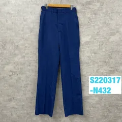 米軍 海軍 ネイビー 軍パン ミリタリー スラックス トラウザーパンツ 29S 実寸W26in 8405-01-280-0111 USA 海外輸入 古着 S220317-N432