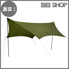 ☆未使用品☆LUHANA タープ シェルター型ブラックコーティング 遮光 遮