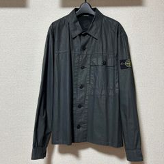短丈！Stone Island M ブラックナイロンメタルシャツジャケット - メルカリ
