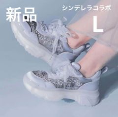 新品【DISNEY/ディズニー“シンデレラ”シリーズ】ドレスアップスニーカー randa