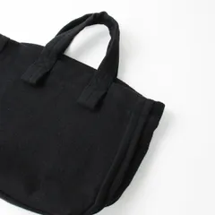 tricot COMMEdesGARCONS トリココムデギャルソン ウールトートバッグ /ブラック 黒 TOTE BAG【2400013250405】のサムネイル