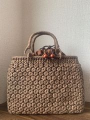 国産 山葡萄の蜘蛛の巣編みバック - メルカリ