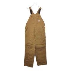 Carhartt（カーハート）ダックペインターパンツ/38/ブラウン/US古着 古着 80s USA製 Carhartt ブラウン ダック Wニー ペインター ワーク