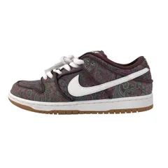 【中古】 NIKE SB ナイキ  スニーカー  DH7534-200 ローカットスニーカー DUNK LOW PRM BROWN PAISLEY ナイキ ダンクロー プレミアム ブラウンペイズリー メンズ 22024781 AO