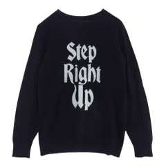 LOUNGE LIZARD ラウンジリザード クルーネック step right up コットン セーター 2【中古】のサムネイル