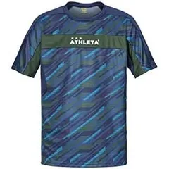 アスレタ(ATHLETA) サッカー・フットサル グラフィックプラクティスシャツ Jr. 02392J 140cm ネイビー