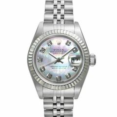 ロレックス デイトジャスト ホワイト 126334NG ROLEX（ロレックス） デイトジャスト41 10Pダイヤ