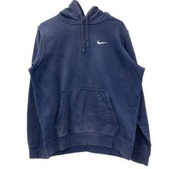 90s Nike ネイビーパーカー archive y2k 刺繍 - メルカリ