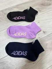 アディダス　くつ下　3足セット　19〜21