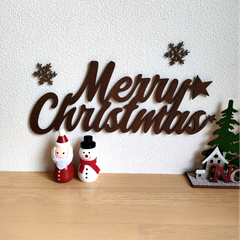 【メリークリスマス】クリスマス壁飾り 　オーナメント　レターバナー　ウォールデコ