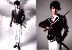 ミュージカル 刀剣乱舞 真剣乱舞祭2016 小越勇輝 個人ブロマイド 堀川国広 *2枚セット 一部