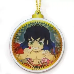 【中古】キーホルダー 嘴平伊之助 「鬼滅の刃×ufotable cafe クリスマスイベント2020 ランダムオーナメント風アクリルチャーム Aグループ」