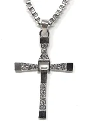 ワイルドスピード ドミニク タイプ クロス ネックレス  Z055