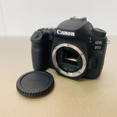 美品　Canon EOS 90D ボディ 純正バッテリー1個、非純正バッテリー2個、チャージャー、説明書付属　C2699	60サイズ発送