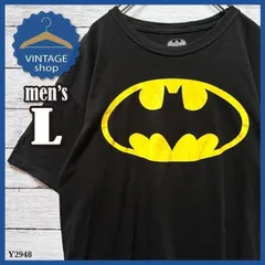 【バットマン】古着アメリカヴィンテージTシャツ半袖メンズLブラック