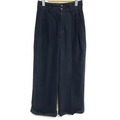 #apc イッセイミヤケ ISSEYMIYAKE パンツ M 黒 ワイド レディース [826064]のサムネイル