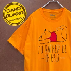 USA輸入古着 くまのプーさんWinnie the Pooh ディズニーDisney半袖tシャツ やまぶき色L