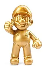 【中古】スーパーマリオ スーパーマリオ30周年 ビッグアクションフィギュア ゴールドマリオ w17b8b5