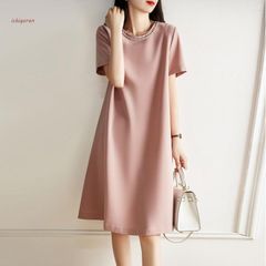 ワンピース レディース 夏 40代 キレイめ ワンピース おしゃれ プリーツ切り替え オシャレ 上品 フォーマル 20代 30代 ゆったり 新作 通勤 KdTC421