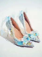 おしゃれヒール★ロリータ?マーメイドシューズ?女子会パーティーイベントに最適