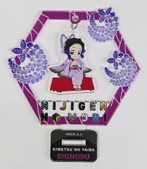 【中古】アクリルスタンド・アクリルパネル 胡蝶しのぶ 「ニジゲンノモリ×鬼滅の刃 第ニ弾 ゆらゆらアクリルスタンド」