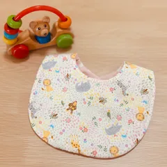 ハンドメイドまんまるスタイ(アニマル柄)