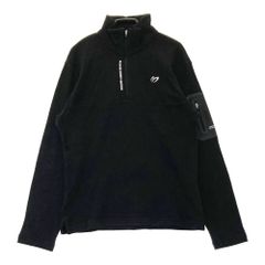 サイズ：XL LOUD MOUTH ラウドマウス  裏起毛 ジップジャケット シャガデリック 総柄 ブラック系 [240101495852] ゴルフウェア メンズ ストスト サイズ：XL LOUD MOUTH ラウドマウス 裏起毛 ジップジャケット