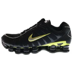 NIKE (ナイキ) SHOX TL Black CN0151-002 ショックス ローカットスニーカー ブラック/イエロー US10/28.0cm