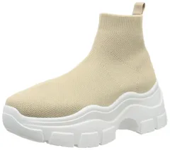 【数量限定】厚底 メッシュスリッポン ストレッチ スニーカーブーツ [ラブハンター] 1572 レディース