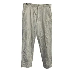 CHAPS チノパンツ W36 ベージュ アイボリー チャップス ジップアップ ラルフローレン 古着卸 アメリカ仕入 2506-201