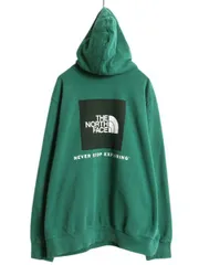 【お得なクーポン配布中!】 US企画 ノースフェイス 両面 プリント スウェット フード パーカー メンズ XL The North Face プルオーバー トレーナー アウトドア 裏起毛