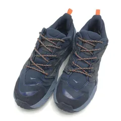 【中古】HOKA ONEONE ANACAPA LOW GTX スニーカー 27cm 11220170SMS ブルー ホカオネオネ[10]