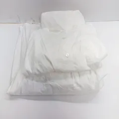 ◇ ⊂ w closet ダブルクローゼット コットン100% 長袖ワンピース ベスト サイズ00 ホワイト レディース E  【1412090027239】