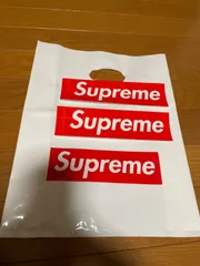 (supreme)未使用ステッカー2枚セット ショップバッグ付き