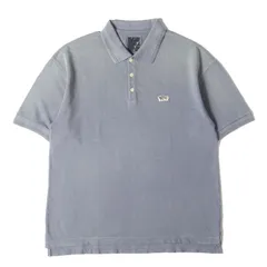【美品】visvim ビズビム ポロシャツ サイズ:3 / 23SS I.C.T ダメージ加工 コットン 鹿の子 半袖 ポロシャツ (JUMBO WELLER S/S DMGD) / ブルー / トップス【メンズ】【中古】のサムネイル