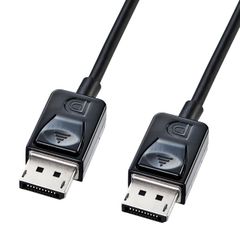 【人気商品】Supply) DisplayPort ケーブル(オス-オス) 2.0m サンワサプライ(Sanwa 4K60Hz対応 ブラック KC-DP2K