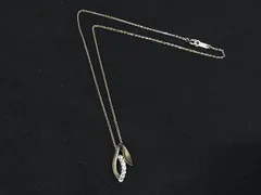 4℃ ヨンドシー SV925 ラインストーン ネックレス ペンダント アクセサリー レディース シルバー系 DH6601のサムネイル