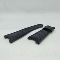 パテックフィリップ 純正ベルト ダークブラウン クロコラグ幅20mm/16mm