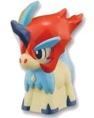 【中古】食玩 トレーディングフィギュア ケルディオ(かくごのすがた) 「ポケモンキッズベストウイッシュ ～ブラックキュレム・ホワイトキュレム編～」 ＜食玩＞