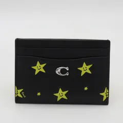 美品 パスケース コーチ ブラックカラー H2380 CN610 レディース KRK 2000000 NSK